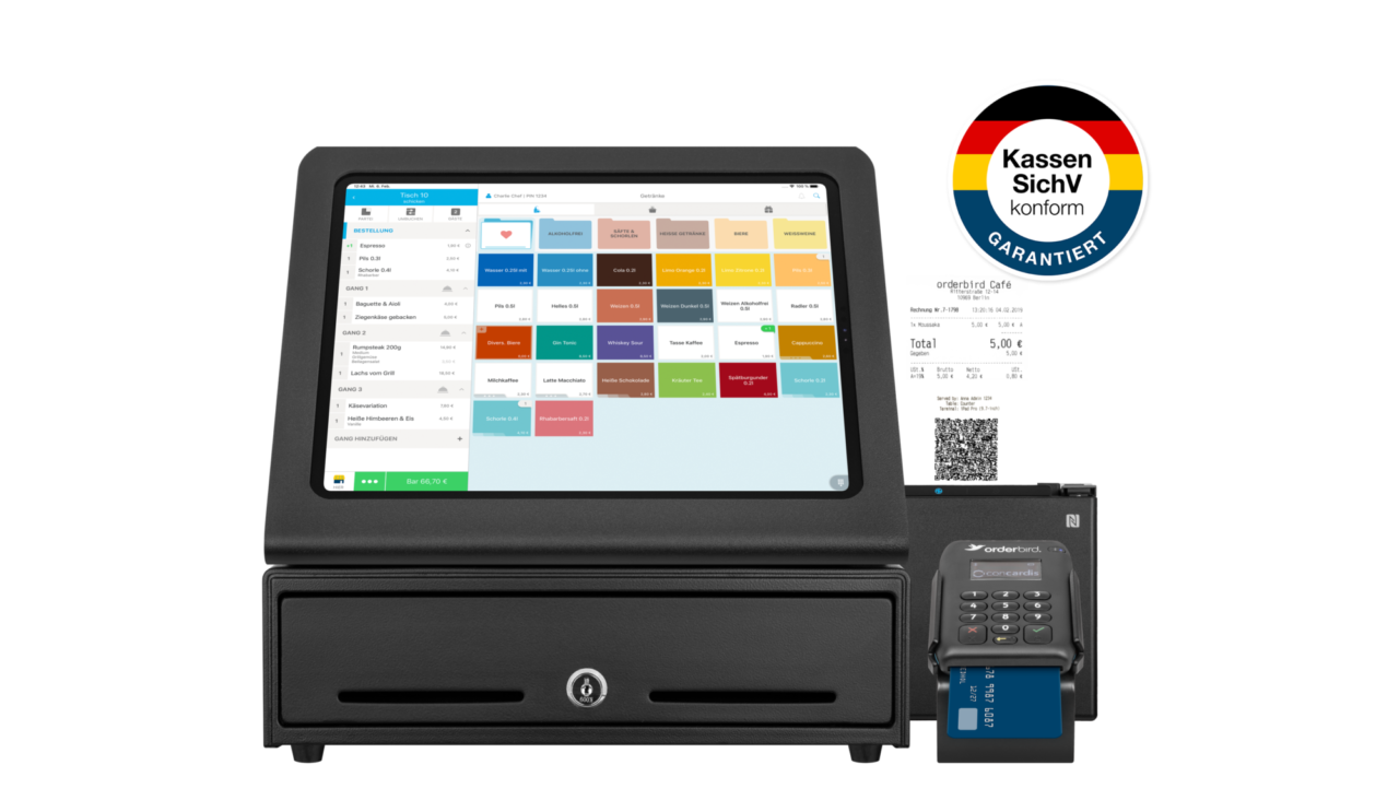 POS Kassensystem für die Gastronomie | orderbird