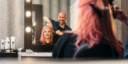 Orderbird img mini hairdresser in mirror