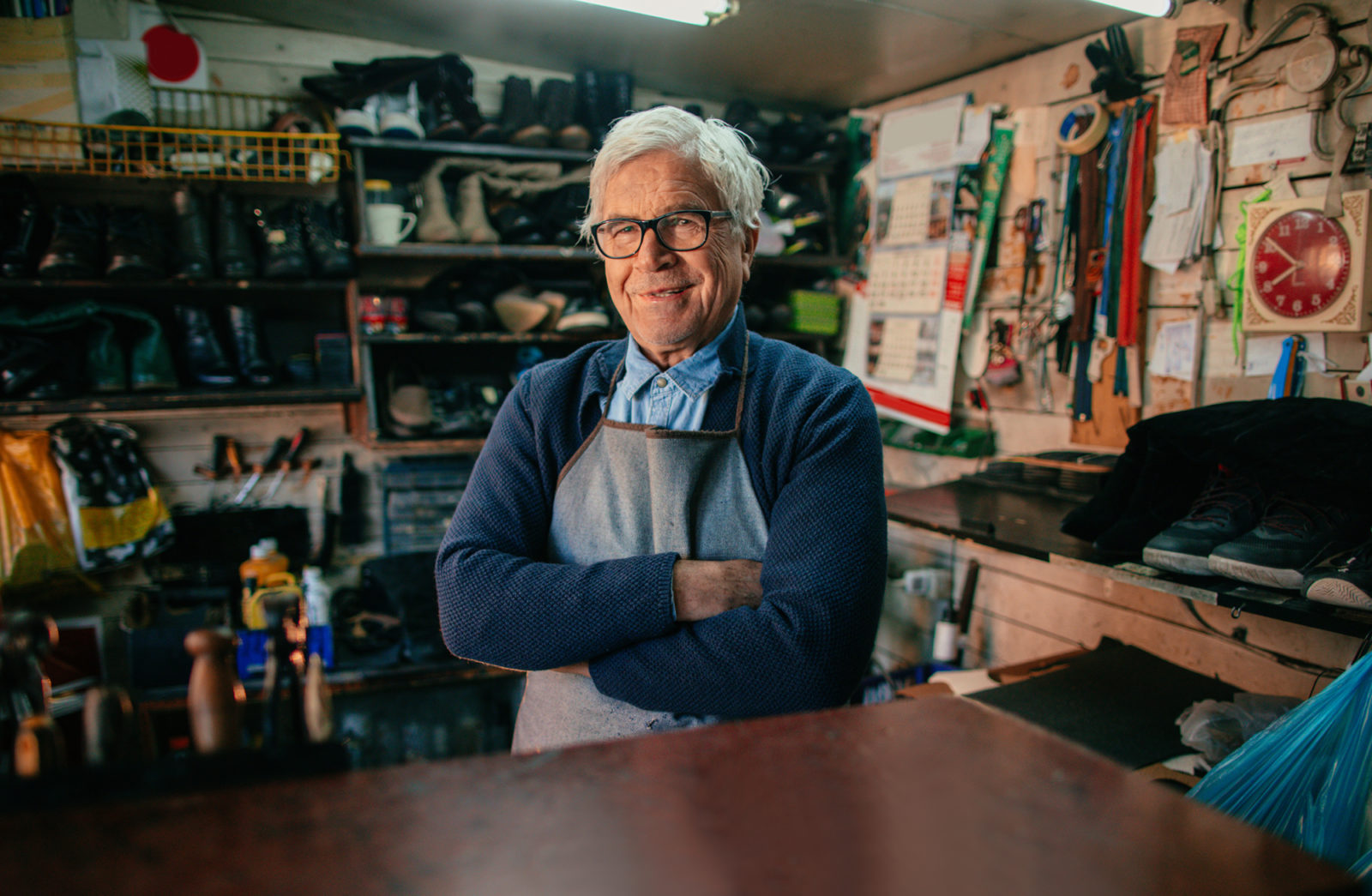 Dienstleister und Handwerk