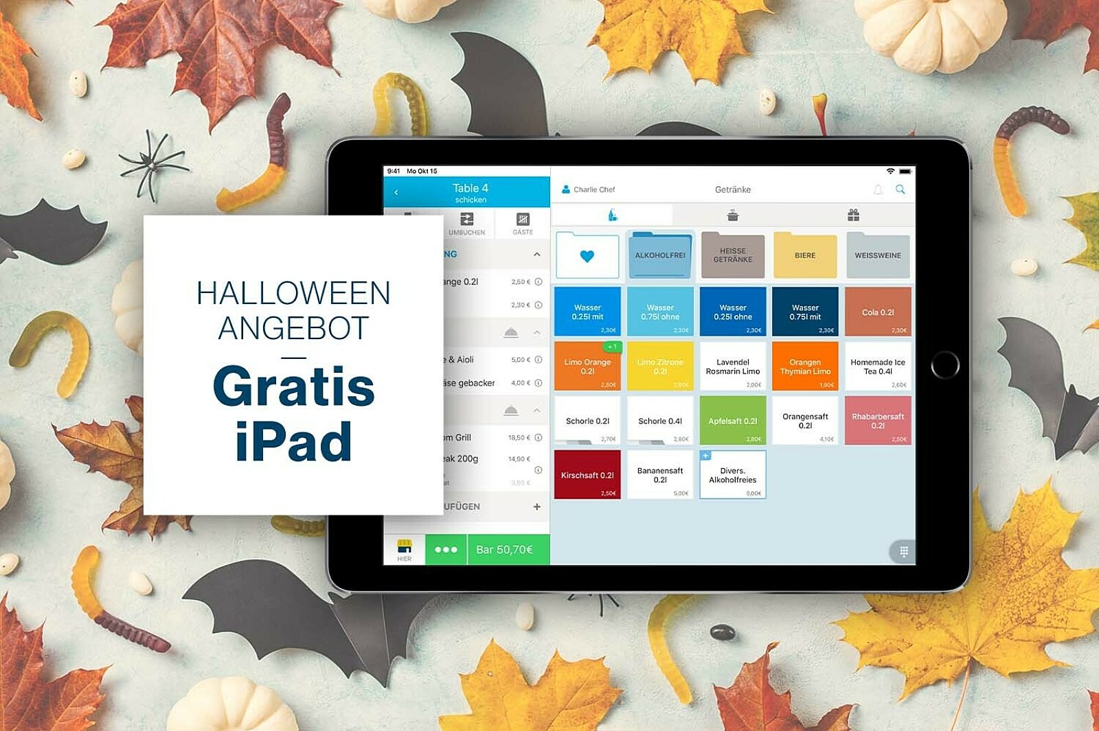 Halloween-Angebot