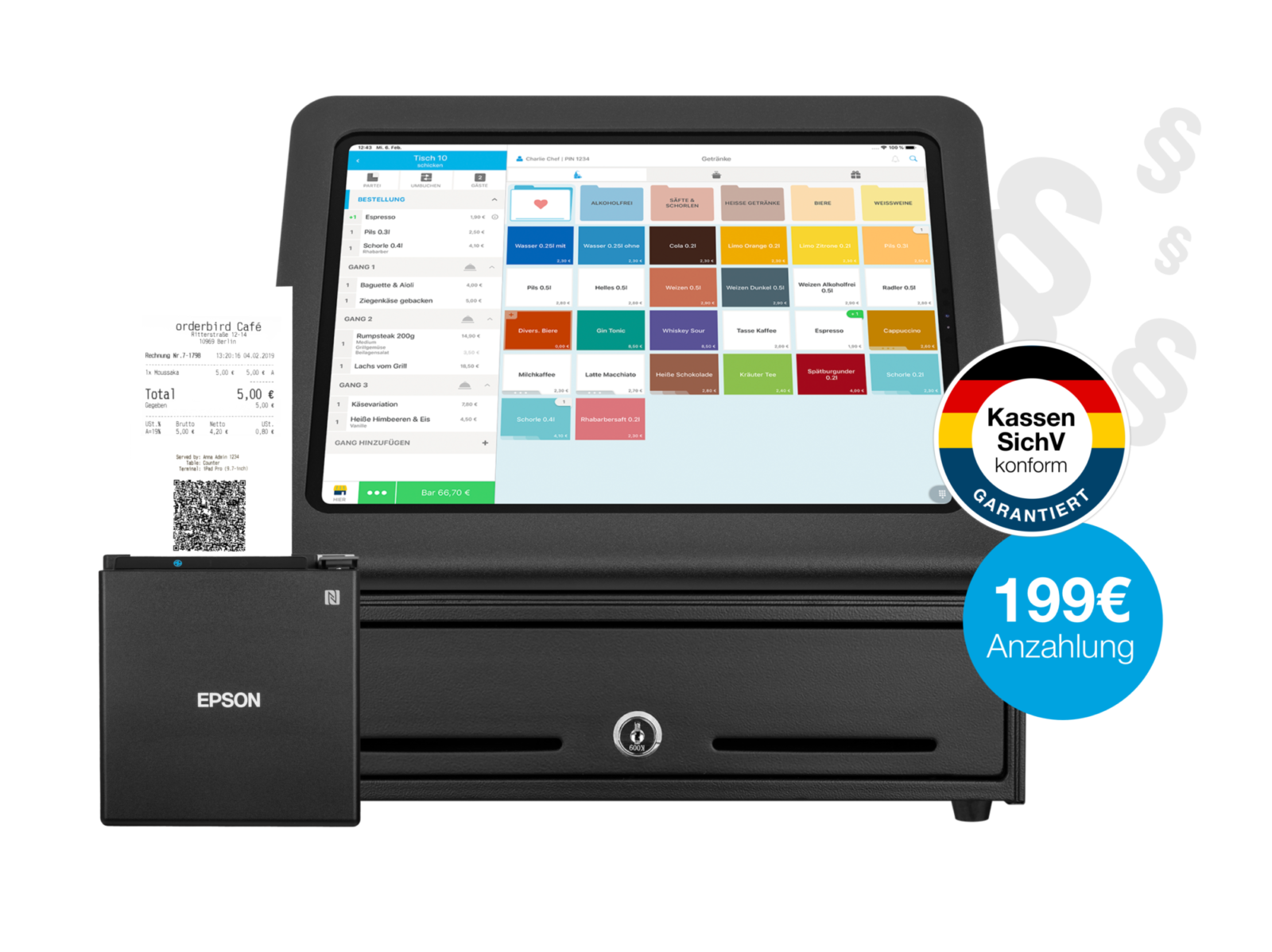 Orderbird grph PRO TSE vorbestellen header