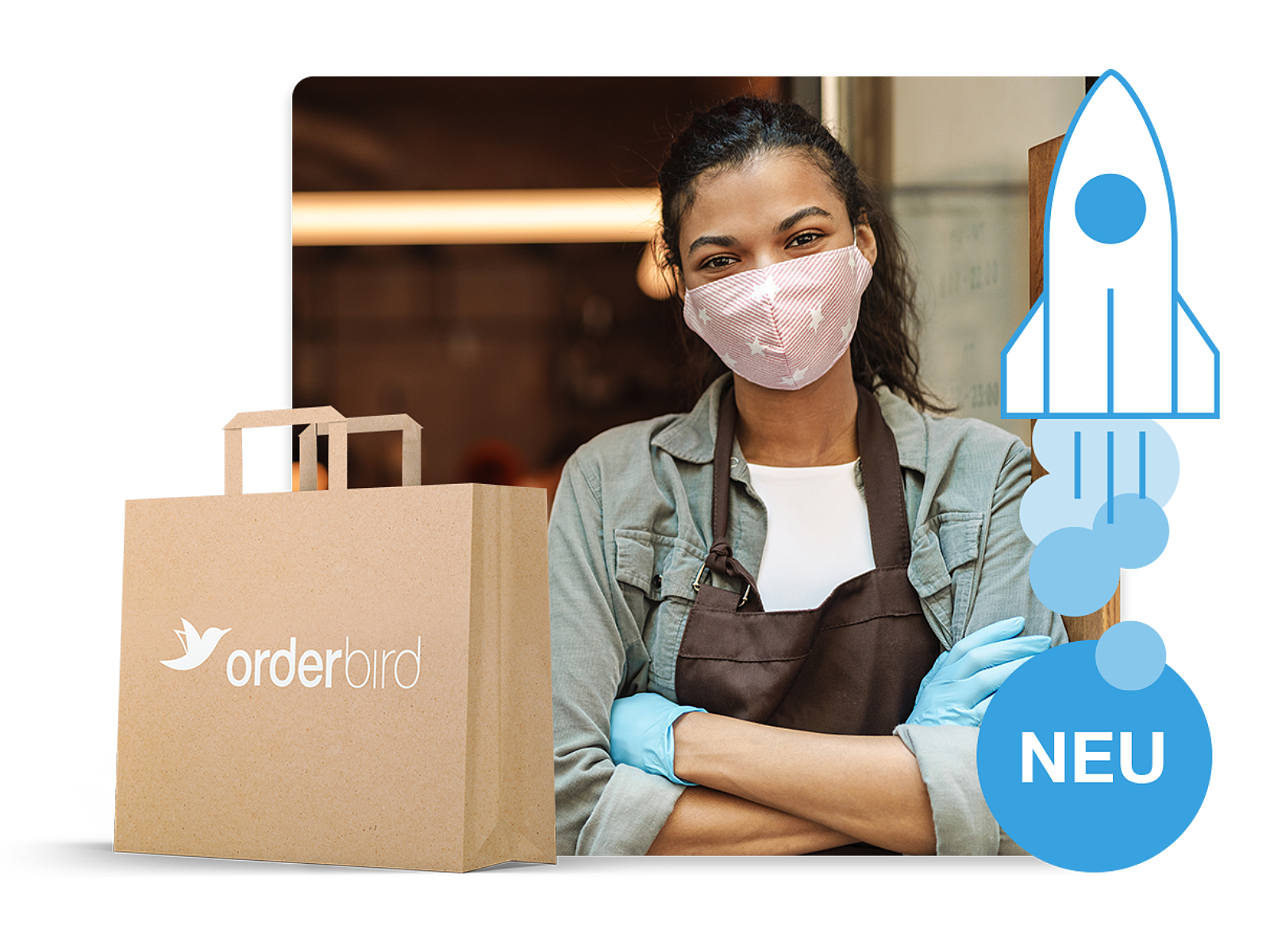 Orderbird gra pro guest management takeaway rocket DE