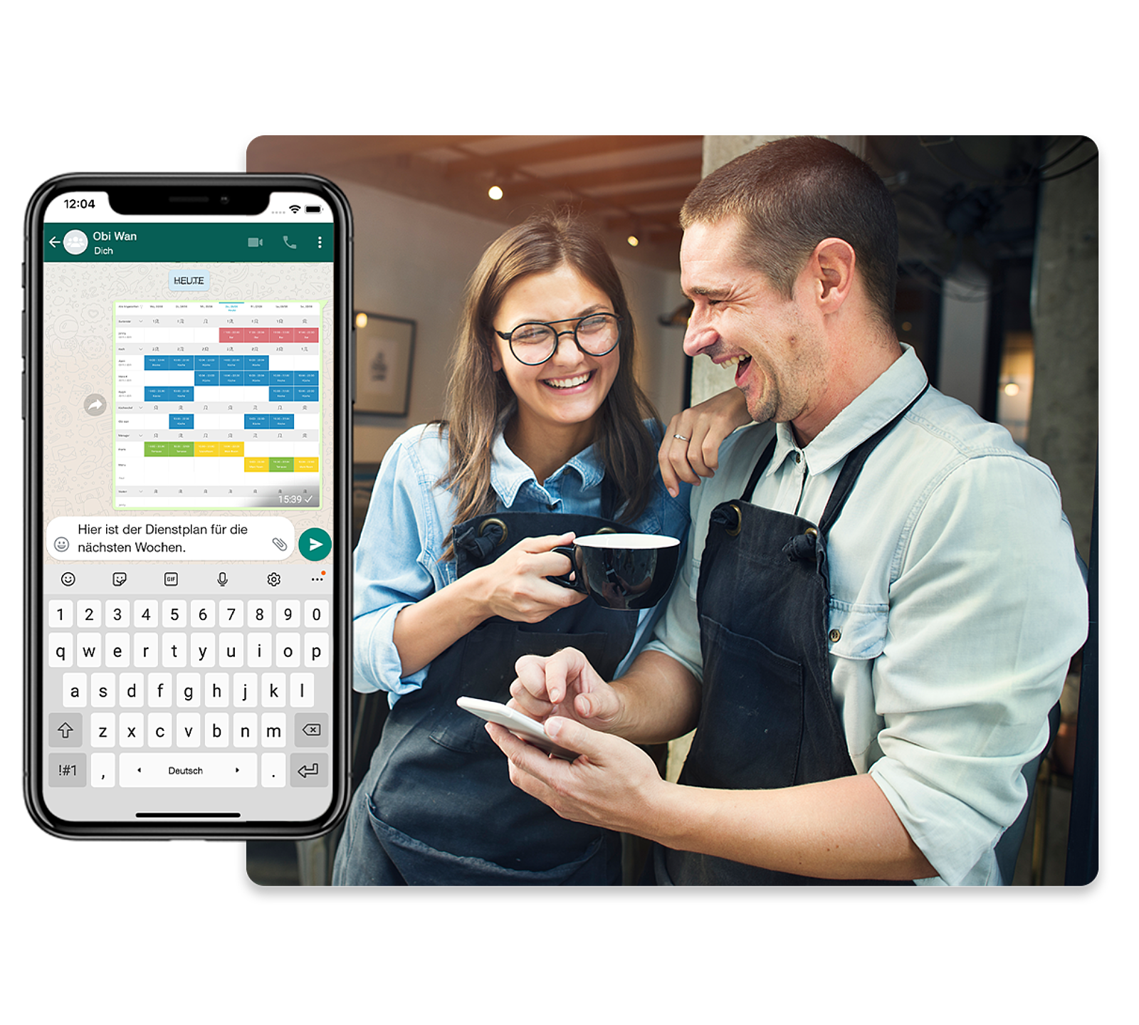 Orderbird gra pro shift planning header DE
