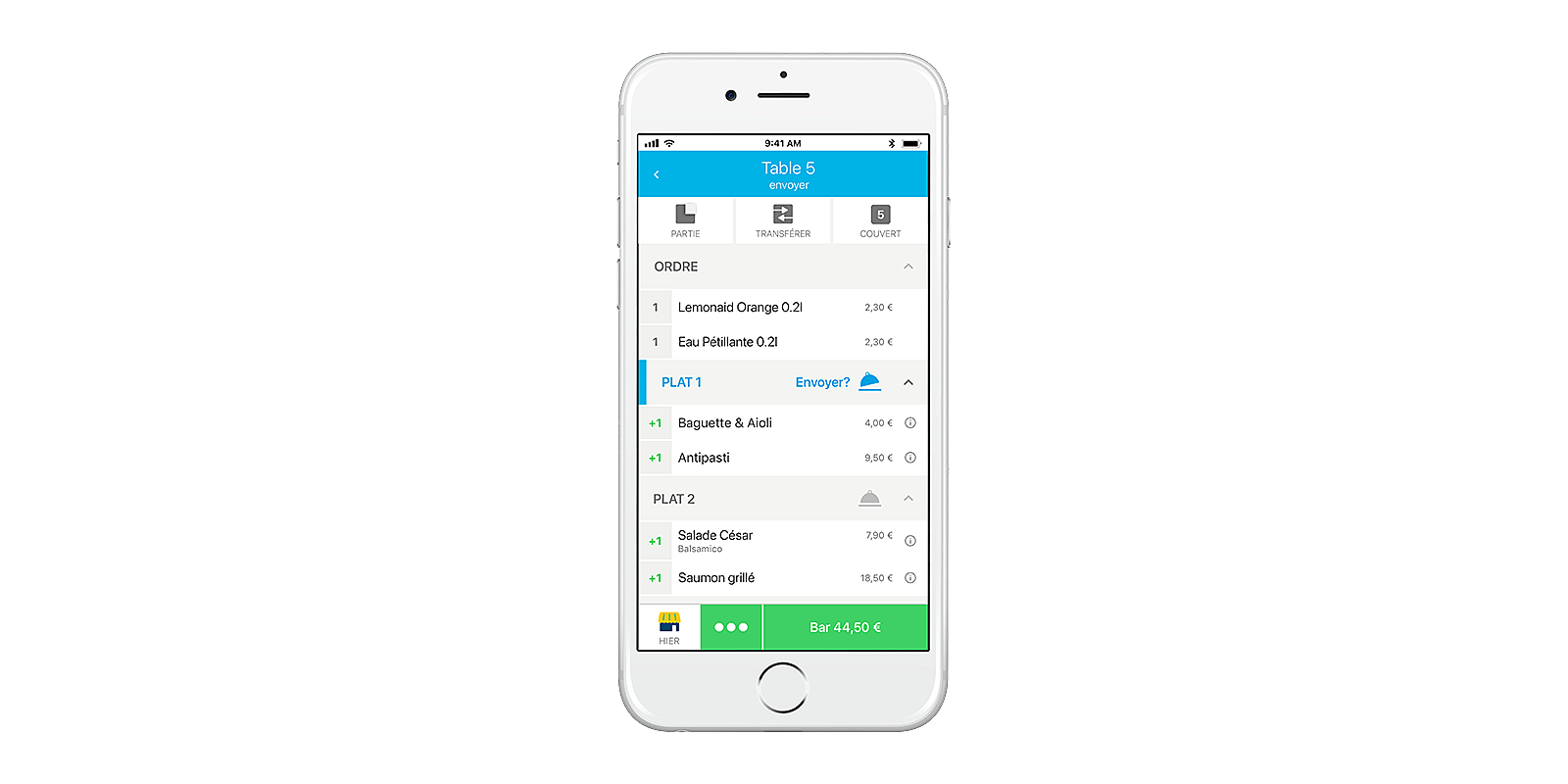 Orderbird img produkt pro iphone gangsteuerung thumbnail FR