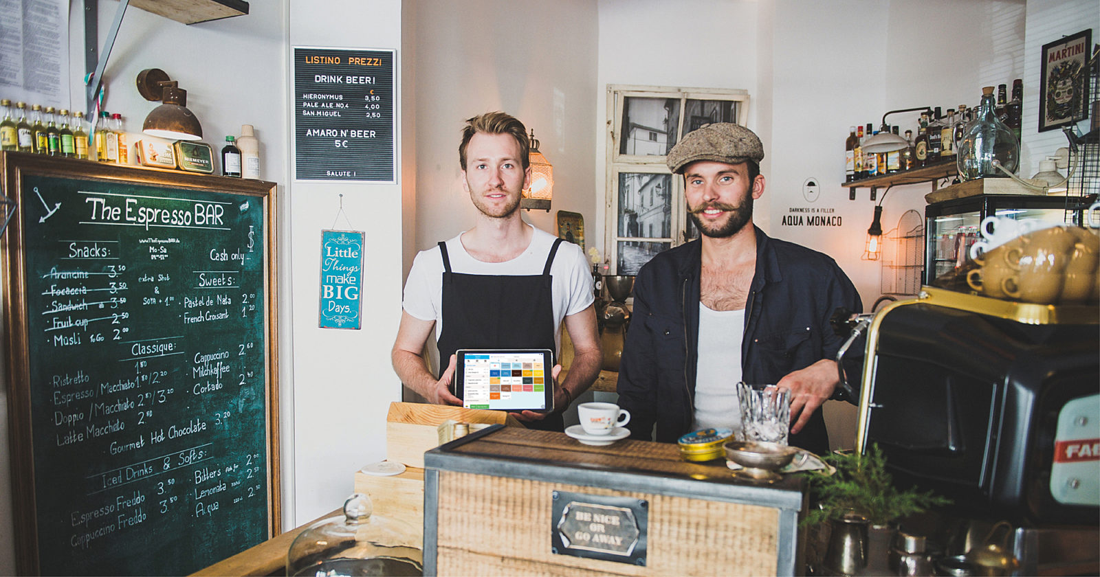 Manfredas und Paul, The Espresso Bar – Café in Frankfurt am Main