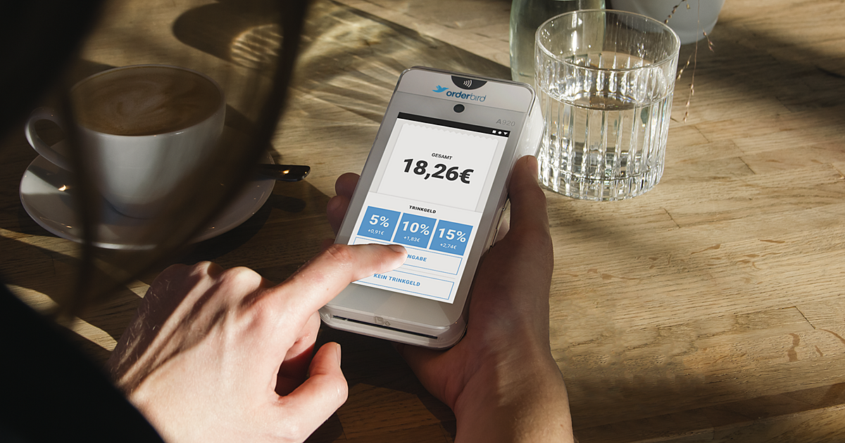 Pressemitteilung Pay Terminal Plus Orderbird Pressemitteilung Pay Terminal Plus Orderbird