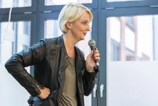 Vanessa Kochs Vortrag auf dem Gastro-Gründertag
