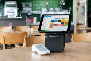 orderbird Kasse auf einem Tisch