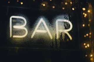 Shisha-Bar-Beleuchtung aus Leuchtbuchstaben