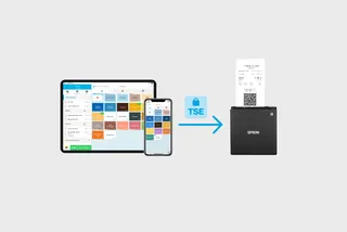 iPad POS system with TSS and receipt printer