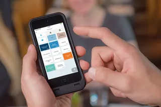 Funkbonieren mit iPod Touch Gastronomie