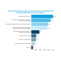Grafik Probleme Gastronomie 2024