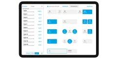 iPad mit orderbird App und dem Tischplan