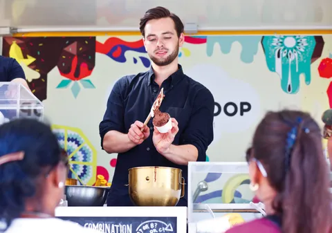 Gastro-Gründerpreis-Gewinner ziehen Bilanz: Philipp Niegisch von Woop Woop Icecream