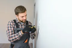 Handwerker bei der Arbeit