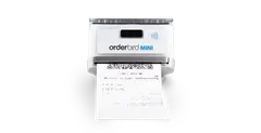 Intergrierter Drucker bei All in one Kasse orderbird MINI mit Beleg