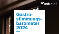 Deckblatt Gastrostimmungsbarometer 2024 von orderbird