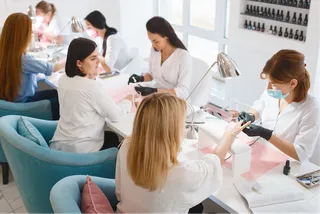 Betrieb im Nagelstudio