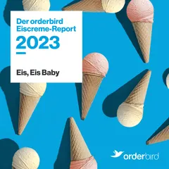 Cover vom Eiscreme Report 2023 von orderbird