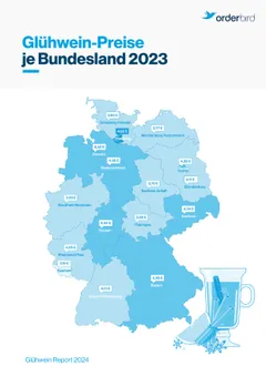 Grafik Preise Glühwein nach Bundesland 2023