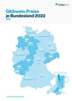 Grafik Preise Glühwein nach Bundesland 2022