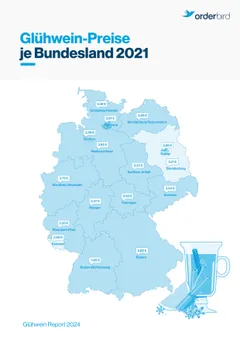 Grafik Preise Glühwein nach Bundesland 2021