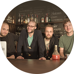 Ralph, Matthias, Daniel und Atze Ralph, Matthias, Daniel und Atze