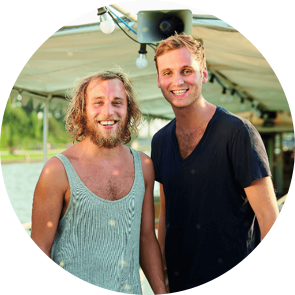 Leon Windscheid und Oliver Trepper Leon Windscheid und Oliver Trepper