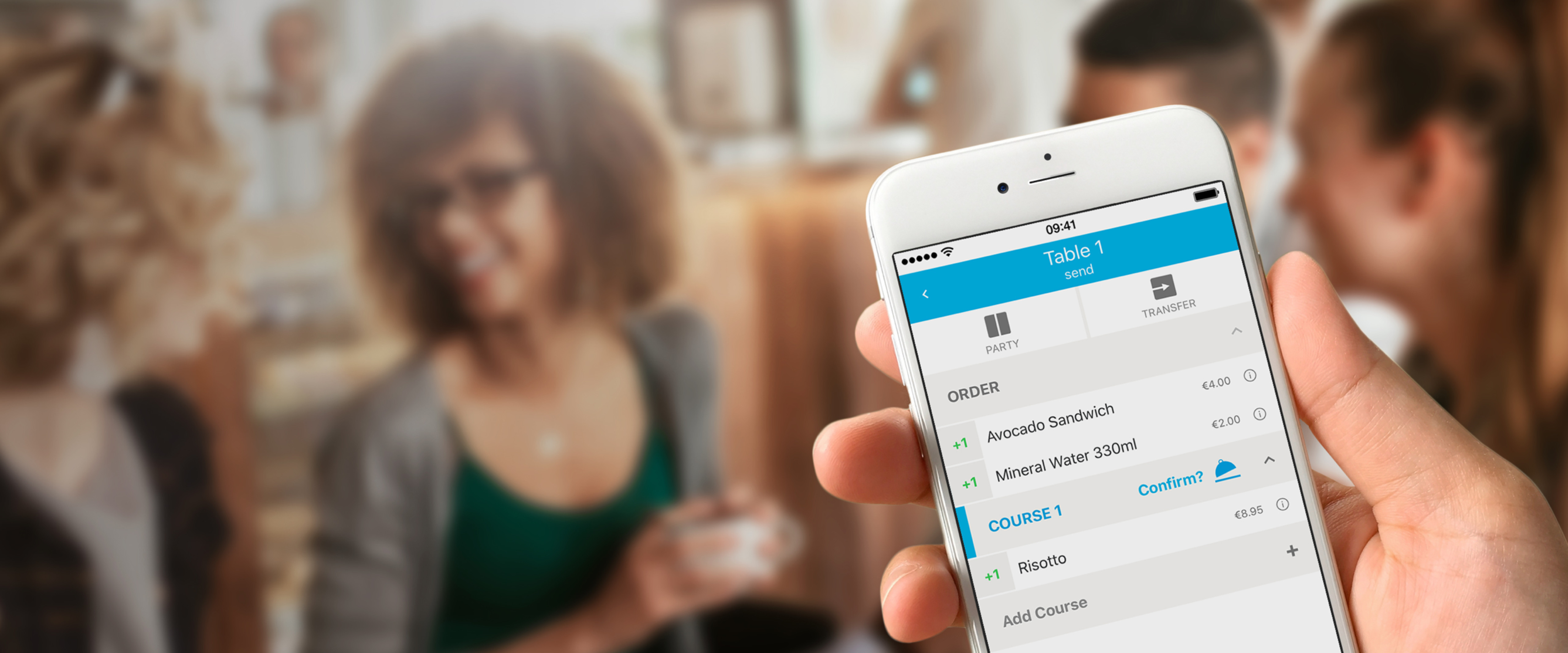 Wireless ordering with the No.1 iPad POS orderbird