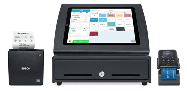 orderbird iPad POS, Bondrucker, Kassenschublade und Kartenleser orderbird iPad POS, Bondrucker, Kassenschublade und Kartenleser